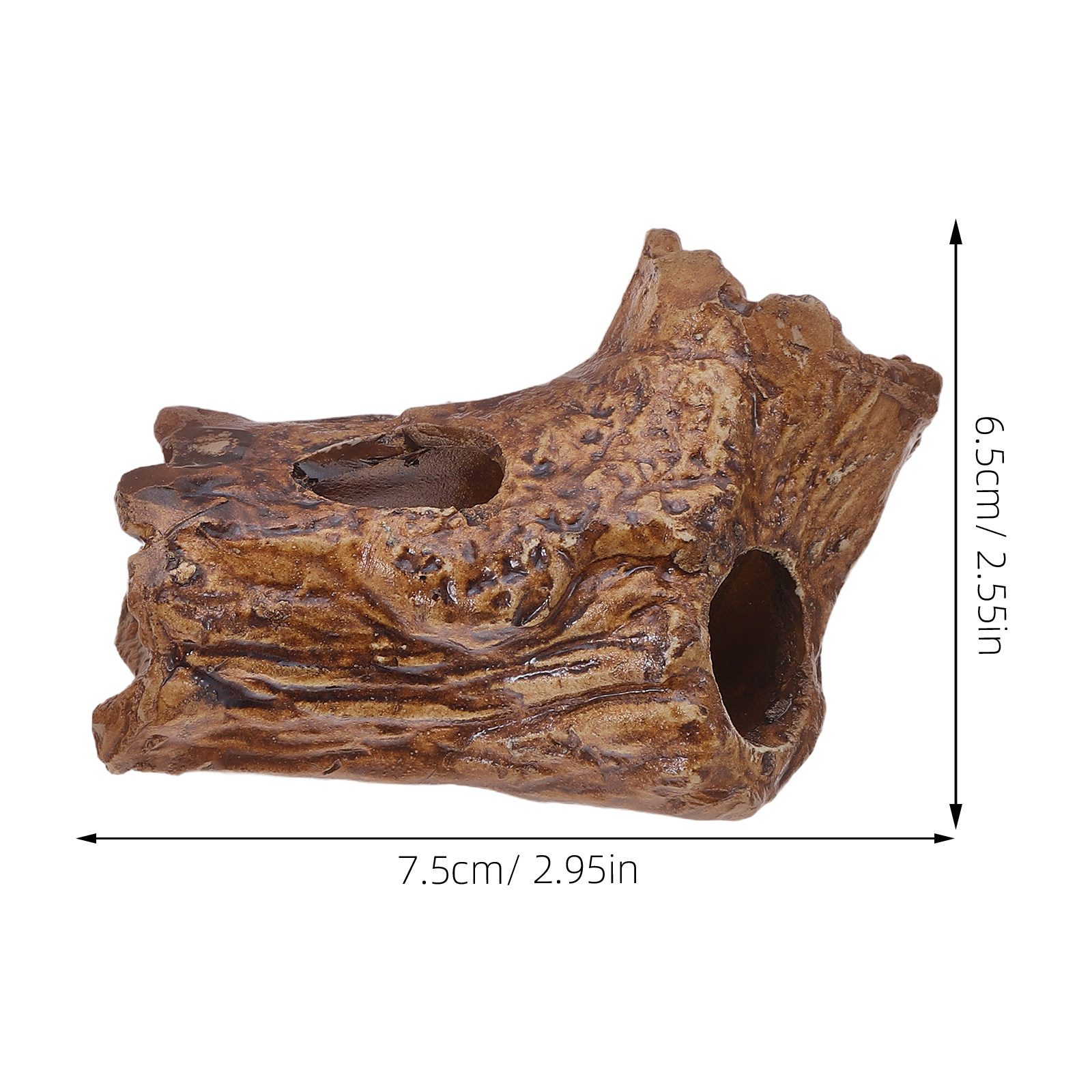 2 Pcs Fish Tank Aquarium Hide  - Hide Cave Ceramic recension och pris