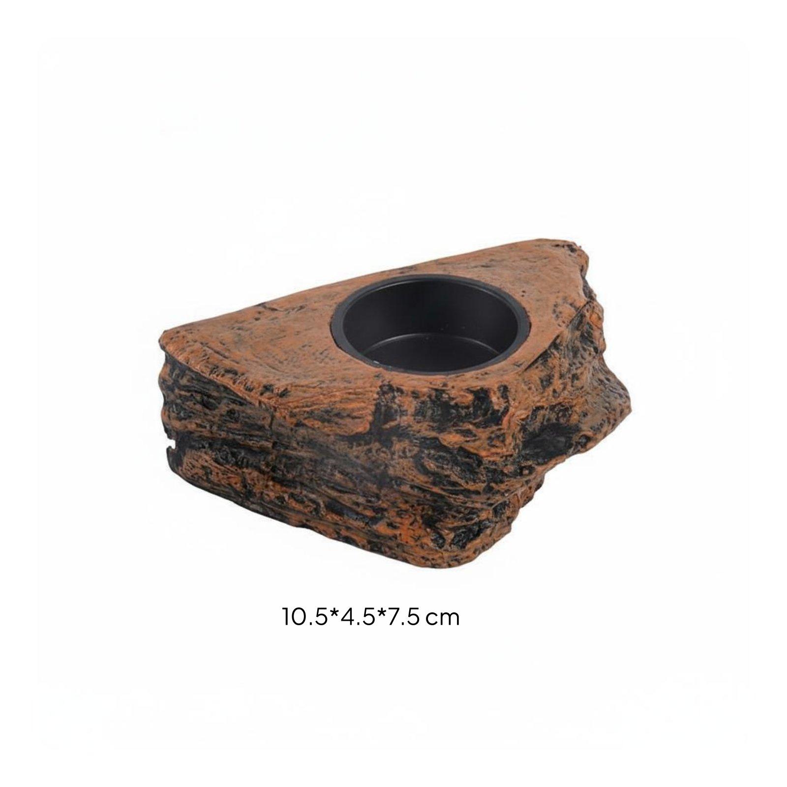 Gecko Food and Water Shelf Adj - Water Dish Reptile recension och pris