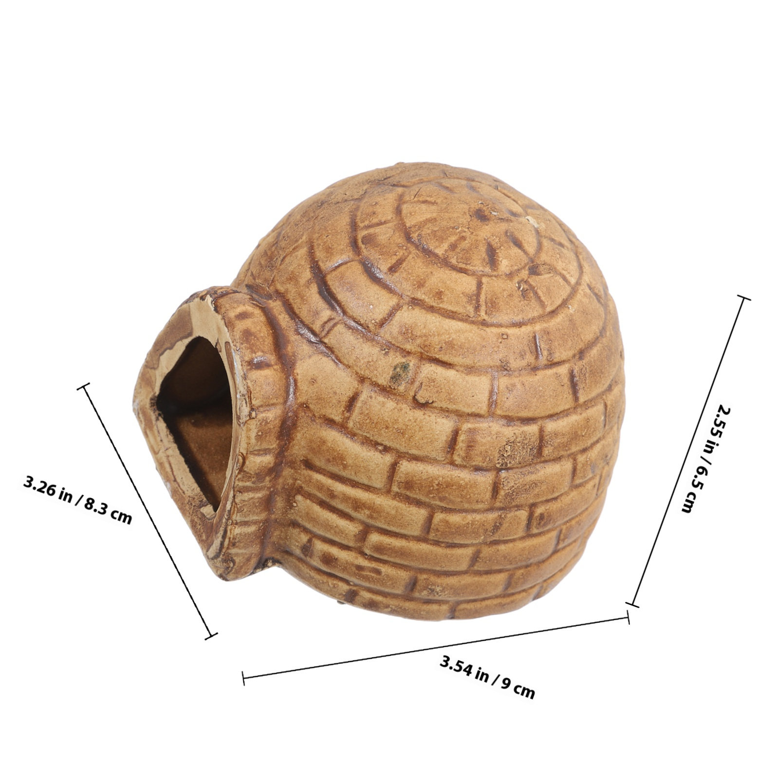 Premium Ceramic Aquarium Hideo - Hide Cave Ceramic recension och pris
