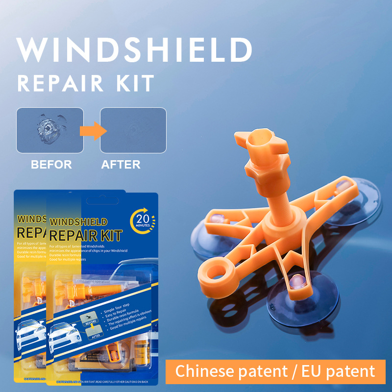 Car Windshield Repair Kit Tool - Glass Door Hinge recension och pris