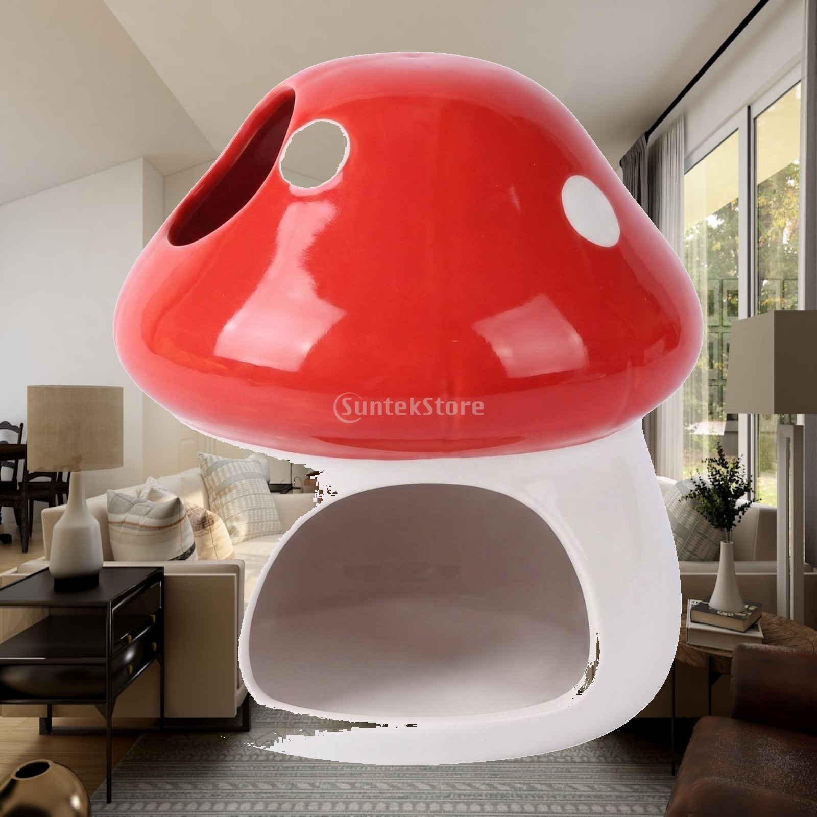Ceramic Hamster House Cave Hab - Hide Cave Ceramic recension och pris