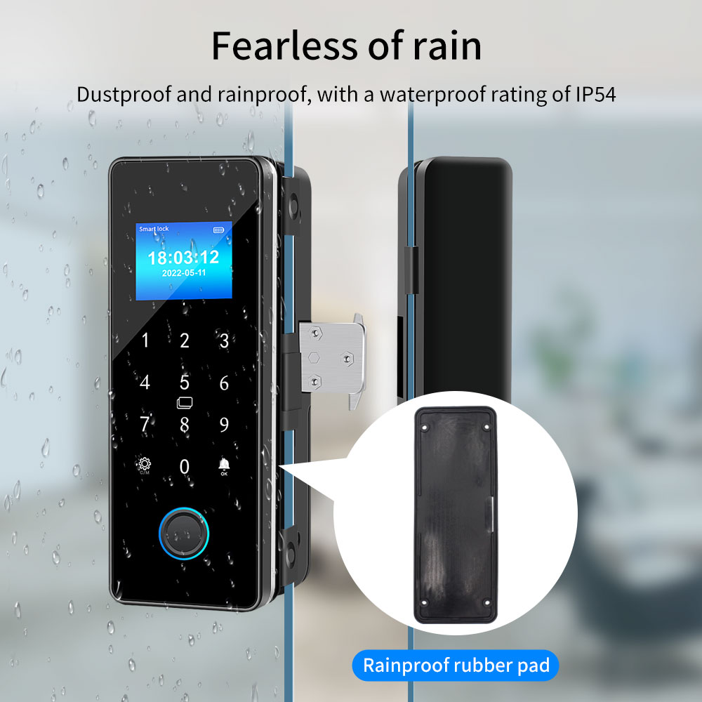 Waterproof Tuya APP Control Sl - Glass Door Hinge recension och pris