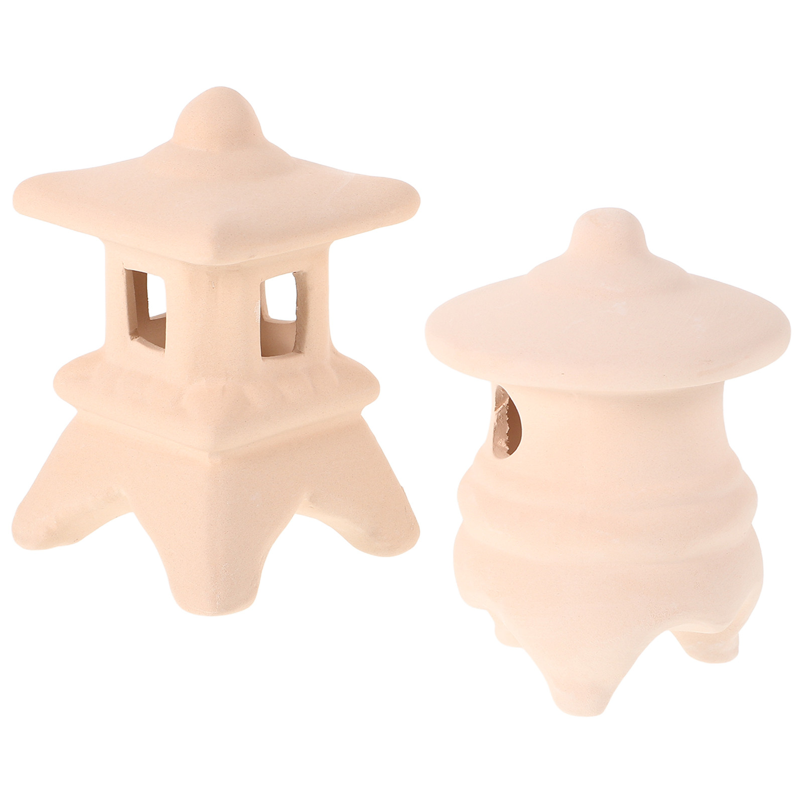 2Pcs Ceramic Fish Tank Decor F - Hide Cave Ceramic recension och pris