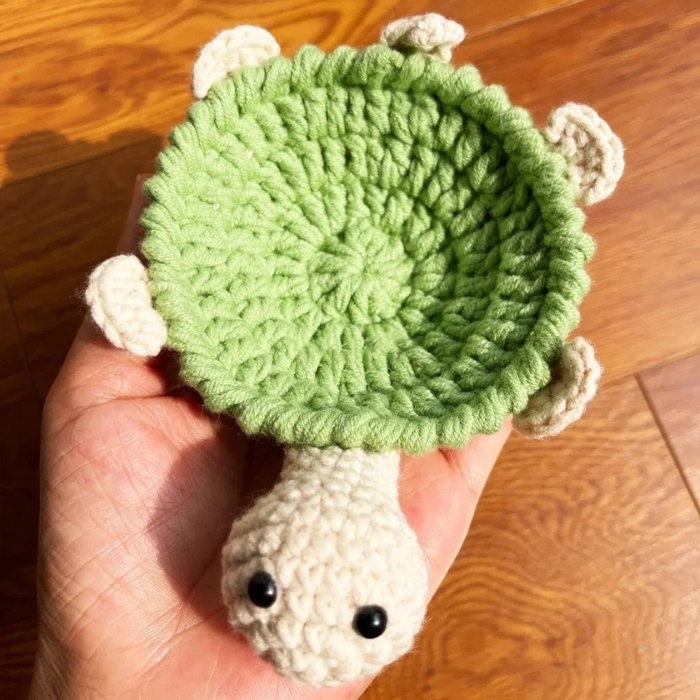 Funny Crochet Turtle Coaster H - Water Dish Reptile recension och pris